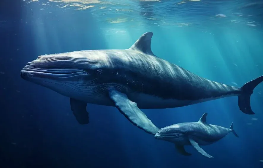 Blue Whale (Balaenoptera musculus)
